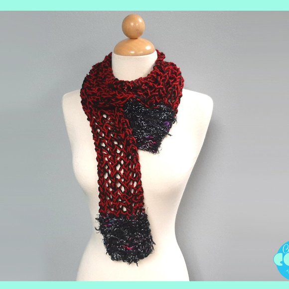 Star Wars Darth Vader 7 inch Plush with Rose an new matching handmade yarn scarf - Picture 7 of 8